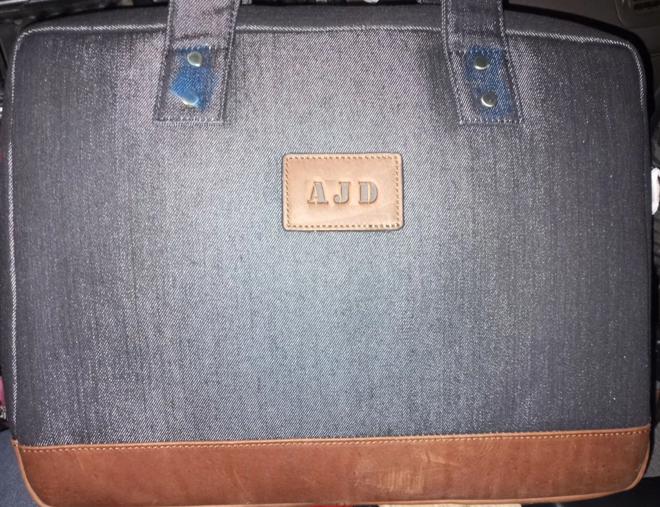 NUEVO *AJD bolso de mezclilla sobre el hombro* 16 pulgadas Foto 1 de 1