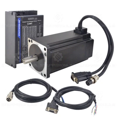 Nema23 Nema34 Hybrid Servo Motor 2Nm/3Nm/4Nm-12Nm Closed-Loop Stepper Driver Kit - Bild 1 von 4