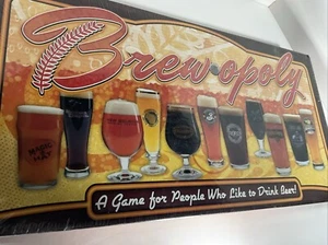 Brew-opoly Board Game Beer Lovers - New In Box - Gift For Dad Fathers Mom Party - Picture 1 of 4