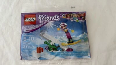 Nuevo LEGO Friends 30402 Trucos de Snowboard Polybag 27 un. Foto 1 de 2