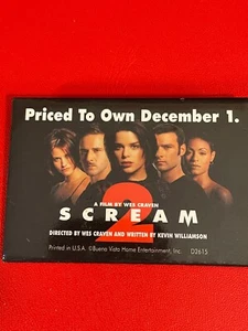 SCREAM 2 PRECIO PROPIO DEC 1ª Promoción Botón Pin 3" Botón - Imagen 1 de 5
