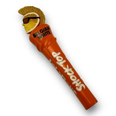 Shock Top Beer Tap Handle Belgian White - Image 1 of 4