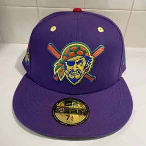 NEW ERA 59FIFTY MLB PITTSBURGH PIRATES 1994 ASG PURPLE FITTED HAT Size 7 3/4 - Picture 1 of 6