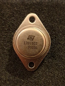 L7915C-T Régulateur de tension - 15v / 1,5A TO-3  LM7915 MC7915 µA7915 - Imagen 1 de 1