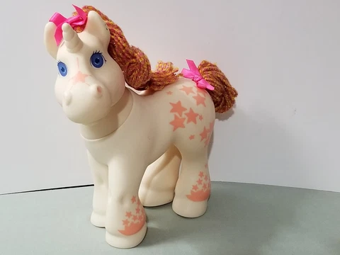 Vintage Cabbage Patch Pony Crimp N Curl Unicorn Magic Meadow Hasbro Horse 1992 Cover