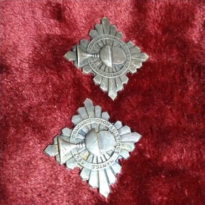 Französische Brosche Insigne Religieuse NANTES Congrès Eucharistique 1947 ohne Anstecknadeln x 2 - Bild 1 von 7