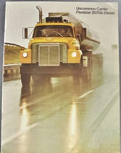 Camión International Fleetstar 1975 folleto volteo semi carga bonito original 75 - Imagen 1 de 8