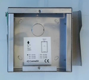 Comelit 3316/1. Stainless Steel Surface Mounting Box For 1 Module - Picture 1 of 6