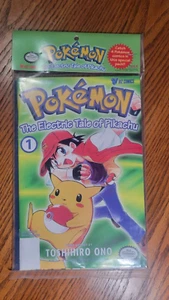 NEW Vtg Pokemon The Electric Tale of Pikachu #1-4 Viz Comics 1999 Still Sealed - Picture 1 of 4
