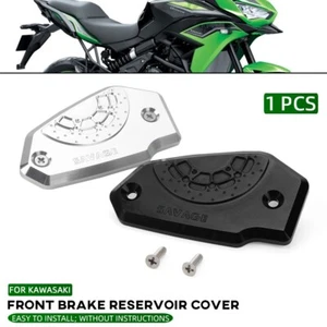 Front Brake Reservoir Cover For KAWASAKI Z 650/RS NINJA 400/R 650R Versys 1000 - Picture 1 of 14