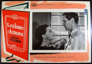LESSON IN LOVE I.Bergman Gunnar Bjornstrand Harriet Handersson Movie Photo Envelope - Picture 1 of 1