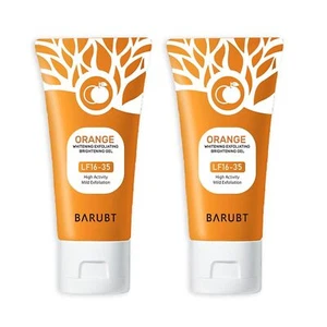 Orange Exfoliating Gel, Moisturizer Face Body Scrub Gel,Deep Cleansing - Picture 1 of 7