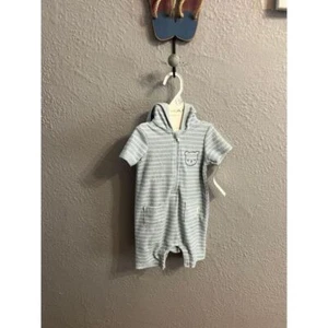 Boys one piece Tahari short sleeve hooded 6/9 months - Picture 1 of 7