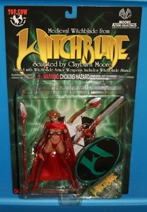 MOORE COLLECTIBLES SCARLET MITTELALTER WITCHBLADE Action Figuren MOC TOP COW MAIL - Bild 1 von 2