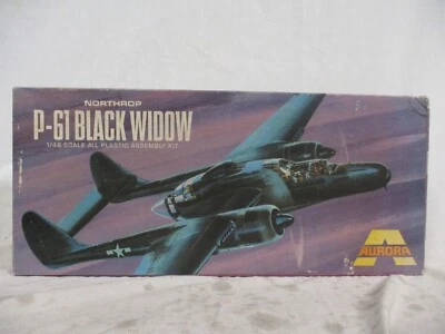 Aurora #392-250 P-61 Black Widow Model Kit - Image 1 of 4