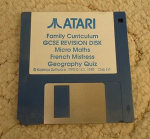 Amiga Format Disk family curriculum GCSE Revision Micro Maths French Mistress - Picture 1 of 1