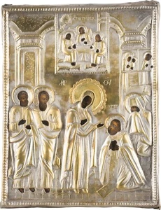 Antike Ikone, Russland um 1800 - Bild 1 von 1