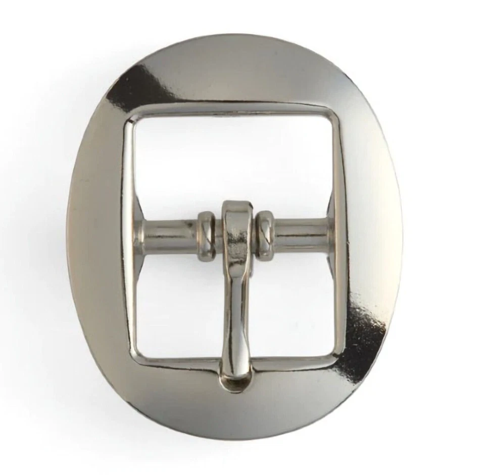 Cart Buckle Nickel Plated 1" 1608-02 by Tandy Leather - Image 1 of 1