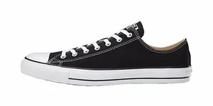 CONVERSE All Star Chuck Taylor Low Top Black Shoes Boys Girls Size 4.5 Sneakers - Picture 1 of 6