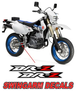 Red Swingarm Decals Sticker graphics Fits Suzuki Drz 400 drz400e DRZ400 Drz400s - Foto 1 di 3