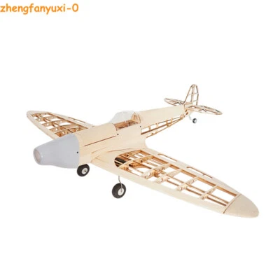 WWII Spitfire Fighter RC Model Aircraft Balsa Wood KIT Skin Hardware Parts NEW - Image 1 of 4