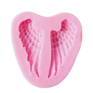 Silicone mold angel wings cake decorating craft pottery soap