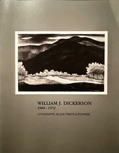 William Dickerson, Prairie Print Maker, catalog - etchings, drypoint & aquatints - Picture 1 of 1