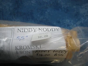 NIDDY NODDY WOOD SPINNING WHEEL ACCESSORY 5,5" THREE PIECES NIP L - Picture 1 of 4