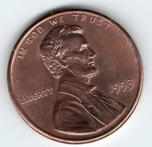 USA 1 Lincoln Memorial Cent 1993 (P) - Bild 1 von 2