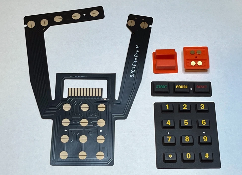 Atari 5200 Joystick Controller Repair Part GOLD Rebuild Kit NEW DESIGN FREE SHIP - Image 1 of 1