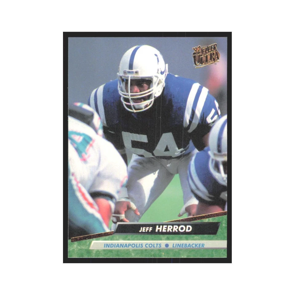 Jeff Herrod 1992 Fleer Ultra #162 Football Cards Football Card NM - Image 1 of 3