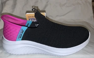 GIRL’S SKECHERS ULTRA FLEX 3.0 FRESH TIME SHOES SIZE 1 - Picture 1 of 8
