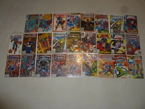 MARVEL COMICS LOT CAPTAIN AMERICA FALCON QUASAR FIRST APPEARANCE MEDUSA 217 - Picture 1 of 12