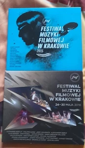 KRAKOW INTERNATIONAL FILM MUSIC FESTIVAL - 2015 & 2016 - CD'S - DIGIPAKS - Picture 1 of 3