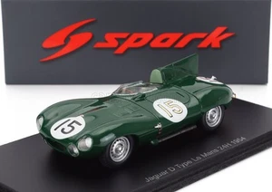 1/43 SPARK-MODEL - JAGUAR - D-TYPE 3.4L S6 SPIDER TEAM JAGUAR CARS LTD N 15 S292 - Foto 1 di 1