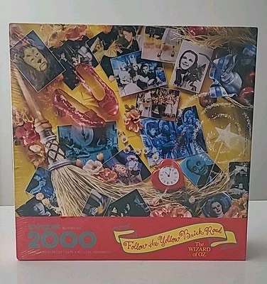 Springbok The Wizard of Oz Follow the Yellow Brick Road 2000 PCS  SEALED (GSHF2) - Image 1 of 4
