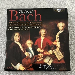 The Sons of Bach: Symphonies; Concertos; Chamber Music (10 CD Box Set 2013) NM  - Picture 1 of 24