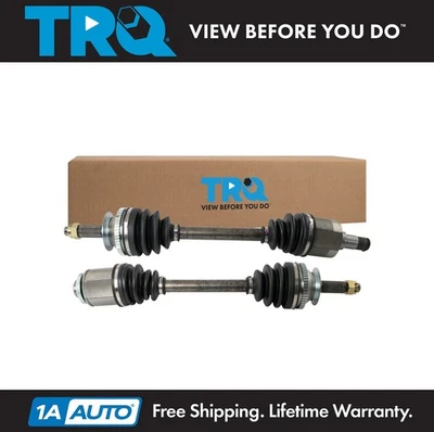 TRQ Front CV Axle Shaft Set For 2003-2006 Hyundai Santa Fe - Image 1 of 4