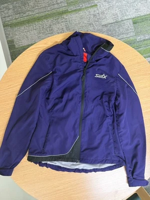 Chaqueta de esquí Swix para mujer mediana cremallera completa púrpura. Excelente Estado Foto 1 de 3