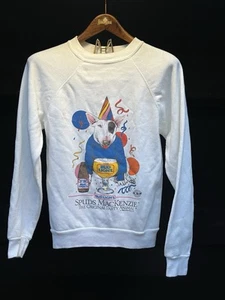 Spuds Mackenzie Crewneck Sweatshirt Medium Bud Light Vintage MiUSA - Picture 1 of 11