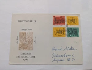 DDR Briefe Leipziger Messe 1964 - Bild 1 von 8