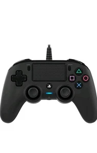 PS4 Gaming Controller Schwarz kabelgebunden Wired - Nacon Sony Playstation Liz. - Bild 1 von 1