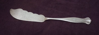 Antiguo cuchillo de mantequilla maestro de plata esterlina Cambridge Towle 6,5" 22 g 1901 Foto 1 de 4