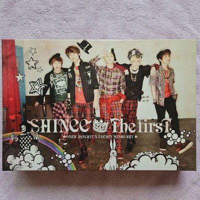 SHINee THE FIRST SPECIAL Limited CD + DVD + Photobook + Goods Foto 1 de 4