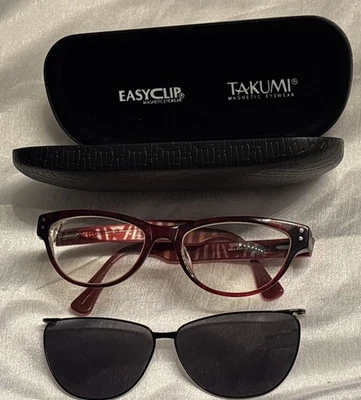 EasyClip EC312 Gafas de sol magnéticas con clip / Marco de gafas Combo, 51-17-135 30 Foto 1 de 4