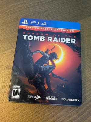 Shadow of the Tomb Raider - Steelbook Juego PS4 Playstation 4 Excelente Estado Foto 1 de 4