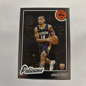 2025-26 Topps Basketball Micah Peavy #80BK-83 RC 45th Anniversary Pelicans - Picture 1 of 2
