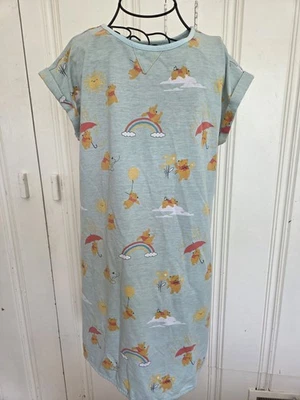 Disney Store Winnie the Pooh Arco Iris Pijama Camisón Vestido para Dormir Pequeño/XS Foto 1 de 4