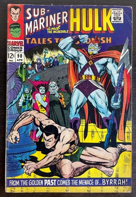 Tales to Astonish #90 Sub-Mariner Hulk 1st Abomination Byrrah 1967 Marvel Comics - Image 1 of 4