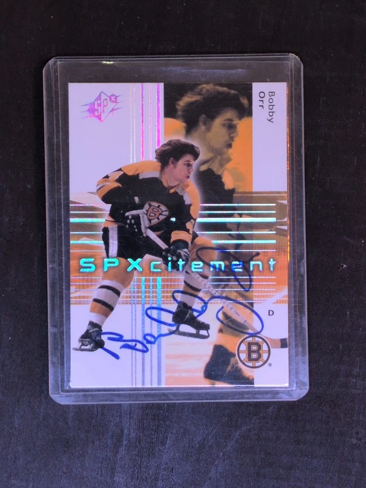 AUTOGRAPHED 2002-03 SPx - Bobby Orr #79 - Image 1 of 3